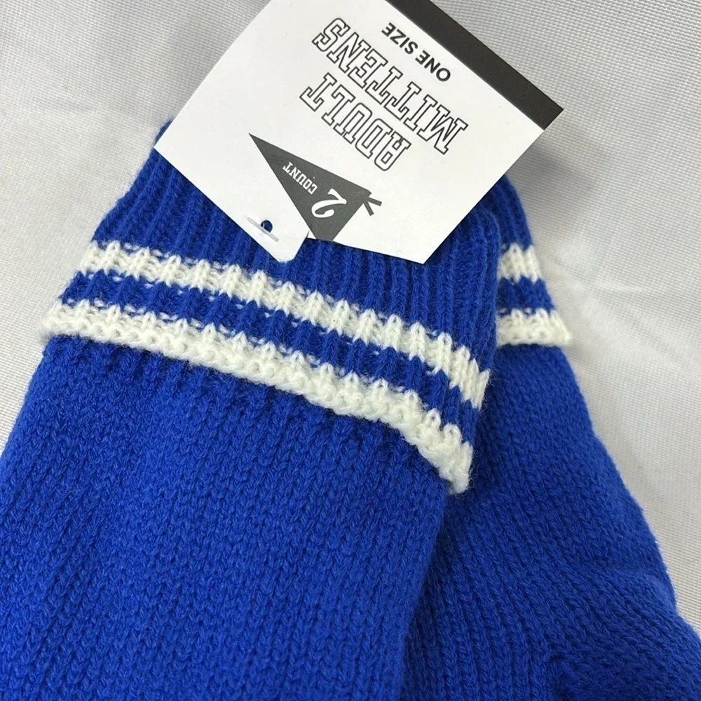 Gertex Knit thick lined Mittens Soft Warm Stretchy One Size Fits Most gloves